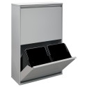 Cubo de Basura y Reciclaje Basic 23+11+17+17 L | ARREGUI