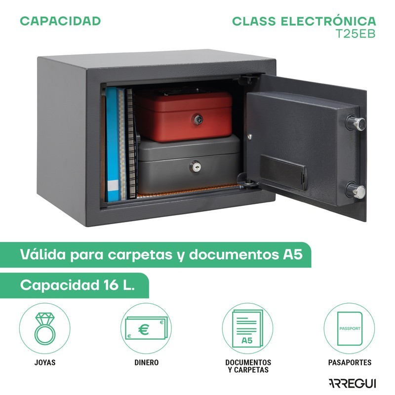 Caja Fuerte de Sobreponer Class Electrónica | ARREGUI