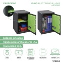 Caja Fuerte de Sobreponer Kuro Electrónica+Llave | ARREGUI