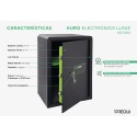 Caja Fuerte de Sobreponer Kuro Electrónica+Llave | ARREGUI