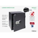 Caja Fuerte de Sobreponer Resist Ignífuga | ARREGUI