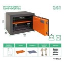 Caja Fuerte de Sobreponer Plus C Llave | ARREGUI