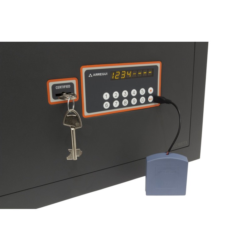 Caja Fuerte de Empotrar Plus C Electrónica+Llave | ARREGUI