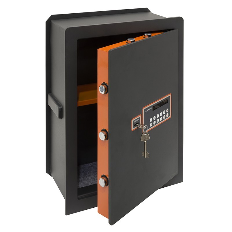 Caja Fuerte de Empotrar Plus C Electrónica+Llave | ARREGUI