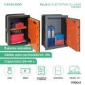 Caja Fuerte de Empotrar Plus C Electrónica+Llave | ARREGUI