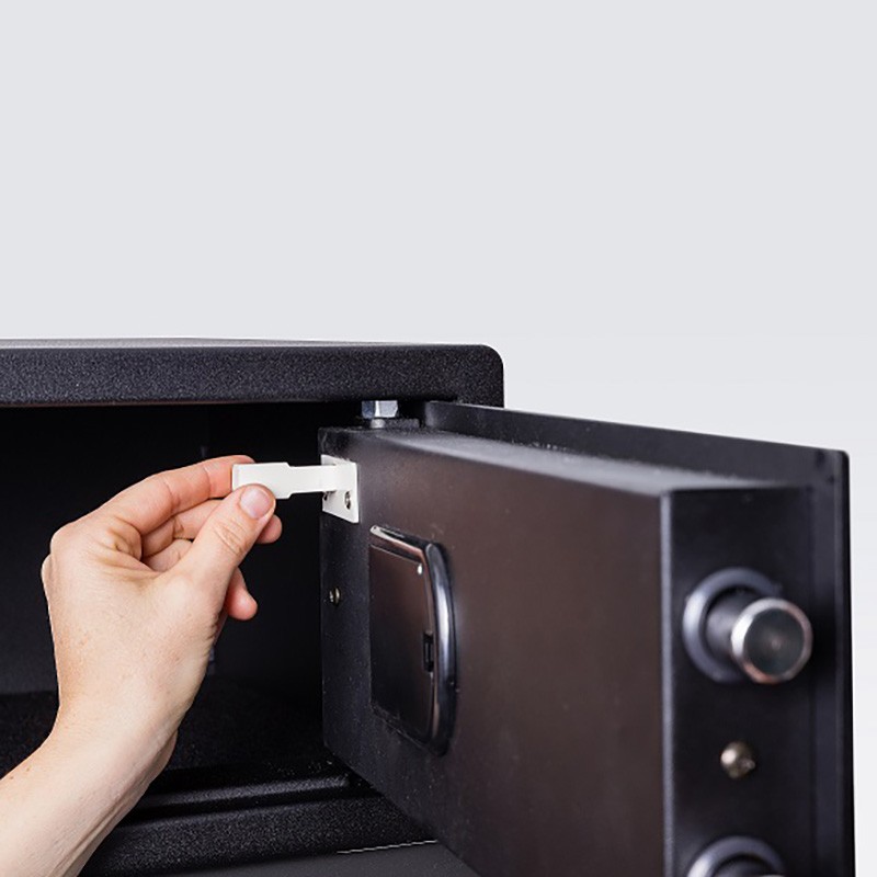 Caja Fuerte Para Hotel (1.36 Pies Cúbicos) Con Función De Auditoría, Contraseña De Administrador, Modo Silencioso, LED Y Teclado Retroiluminado. Caja Fuerte Para El Hogar Y Accesorios Seguros, Caja