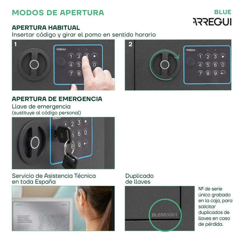 Caja Fuerte Ignifuga Cajas Fuertes Empotrables Caja Fuerte ARREGUI